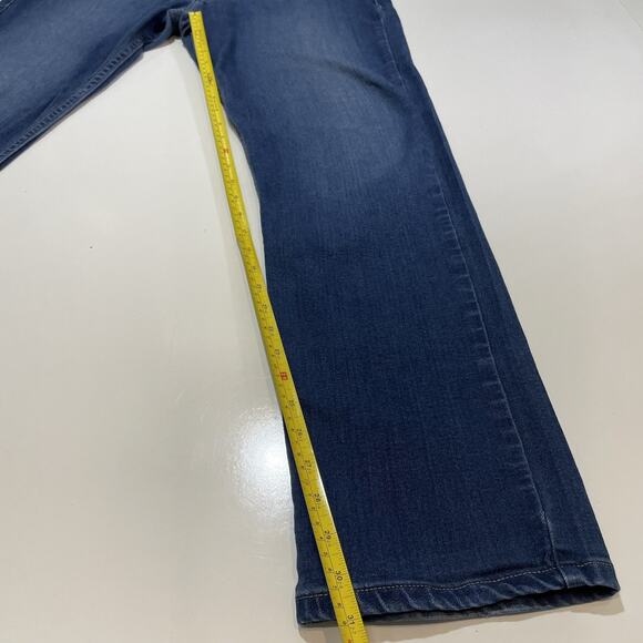 Paige Jeans Men’s Blue Federal Slim Straight Stretch Zip Fly Denim Pants 34x31 - Picture 5 of 9